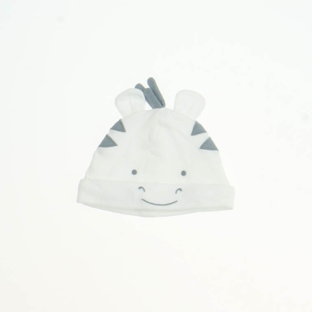 Unknown Brand Unisex white | grey Hat size: 0-3 months